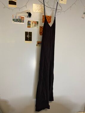 Black jumpsuit with Spaghetti Straps